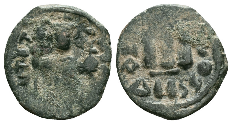 Byzantine -Arab Coins AE
Condition: Very Fine
Weight: 3,1 gr.
Diameter:18,1 m...