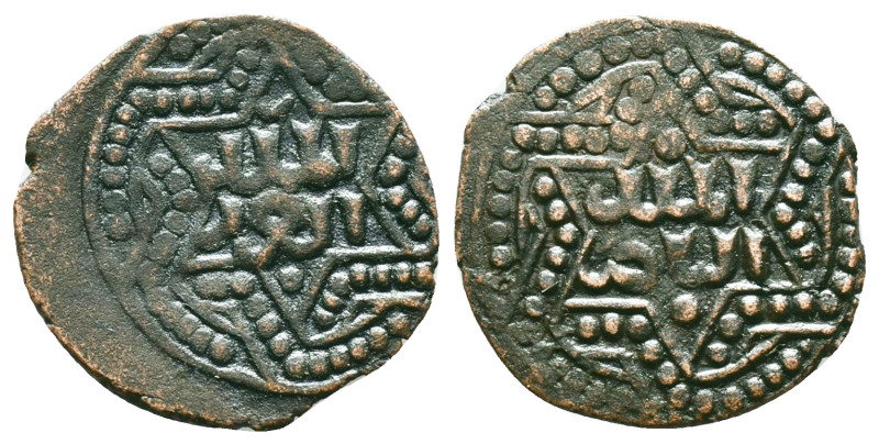 Islamic Coins. AE
Reference :
Condition: Very Fine
Weight: 3,0 gr.
Diameter:...