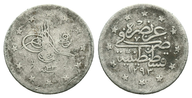 Islamic Coins. AE
Reference :
Condition: Very Fine
Weight: 2,2 gr.
Diameter:...