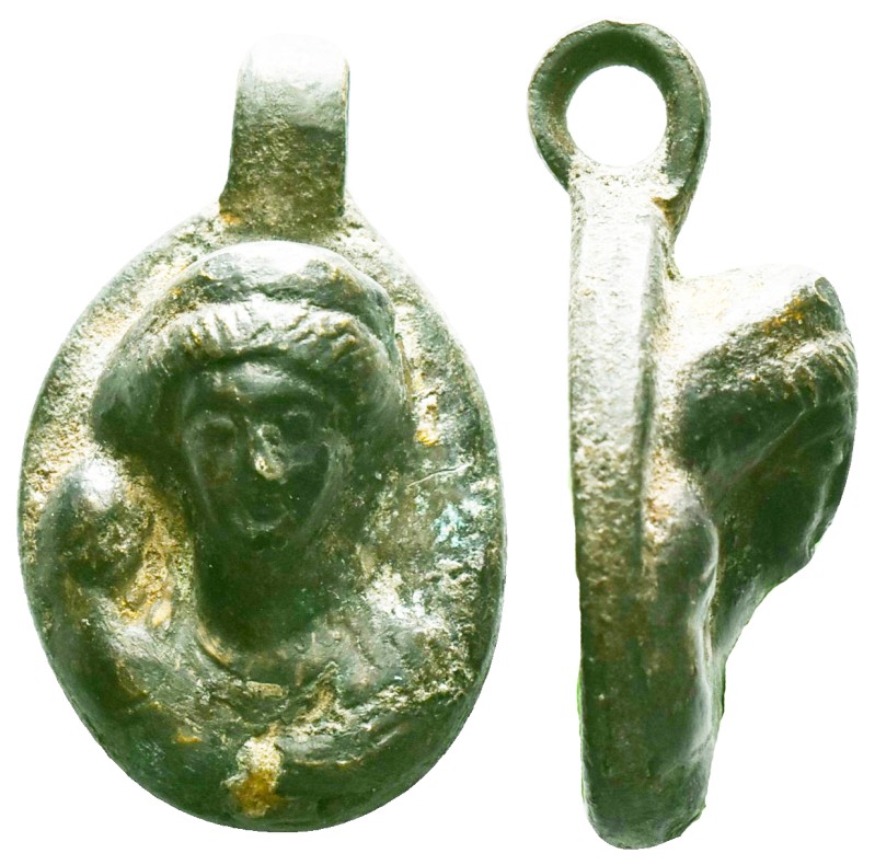 Collectible Items, ANCIENT ROMAN BRONZE AMULET.(1st-2nd century).Ae.
Reference ...