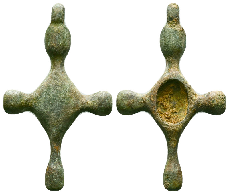 Collectible Items BYZANTINE EMPIRE.Bronze Cross.(8th-10th century).Ae.
Referenc...