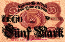 Germany - Weimar Republic Frankfurt 5 Mark 1918