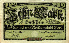 Germany - Weimar Republic Gera 10 Mark 1919