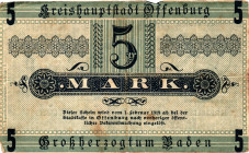 Germany - Weimar Republic Offenburg 5 Mark 1919