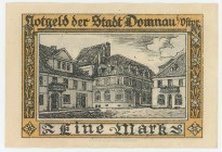 Germany - Weimar Republic Ost Prussia Stadt Domnau 1 Mark 1921
