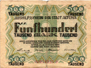 Germany - Weimar Republic Altona 500000 Mark 1922