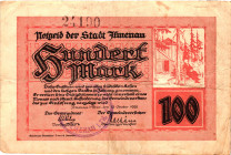 Germany - Weimar Republic Ilmenau 100 Mark 1922
