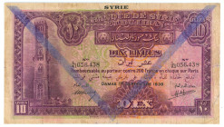 Syria 10 Livres 1939