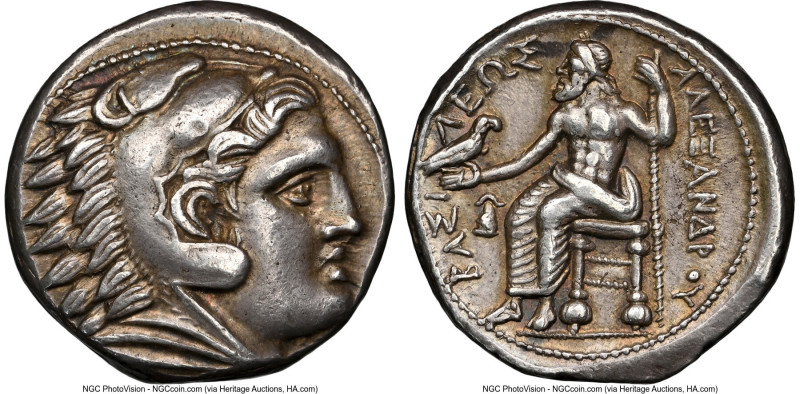 MACEDONIAN KINGDOM. Alexander III the Great (336-323 BC). AR tetradrachm (25mm, ...