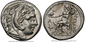 MACEDONIAN KINGDOM. Alexander III the Great (336-323 BC). AR tetradrachm (26mm, 17.16 gm, 12h). NGC AU 5/5 - 4/5. Posthumous issue, Amphipolis, ca. 31...