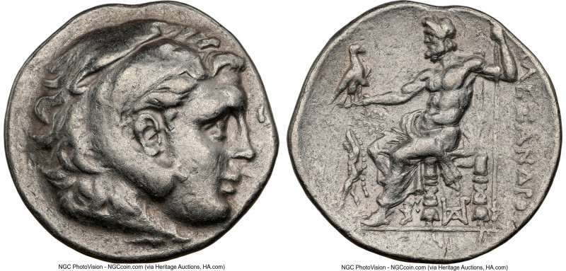 SICYONIA. Sicyon. Ca. 225-215 BC. AR tetradrachm (28mm, 12h). NGC VF. Late posth...