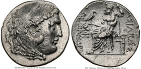 THRACE. Mesambria. Ca. 280-225 BC. AR tetradrachm (29mm, 16.91 gm, 12h). NGC Choice AU 5/5 - 4/5. Late posthumous issue in the name and types of Alexa...