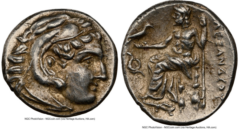 MACEDONIAN KINGDOM. Alexander III the Great (336-323 BC). AR drachm (17mm, 4.30 ...