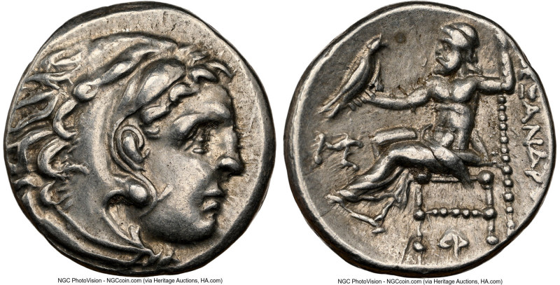 MACEDONIAN KINGDOM. Alexander III the Great (336-323 BC). AR drachm (17mm, 12h)....