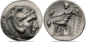 AEOLIS. Temnus. Ca. 200-170 BC. AR tetradrachm (28mm, 1h). NGC VF. Late posthumous issue in the name and types of Alexander III the Great of Macedon. ...