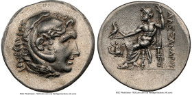 LESBOS. Methymna. Ca. 188-180 BC. AR tetradrachm (33mm, 16.87 gm, 1h). NGC Choice XF 5/5 - 3/5. Late posthumous issue in the name and types of Alexand...