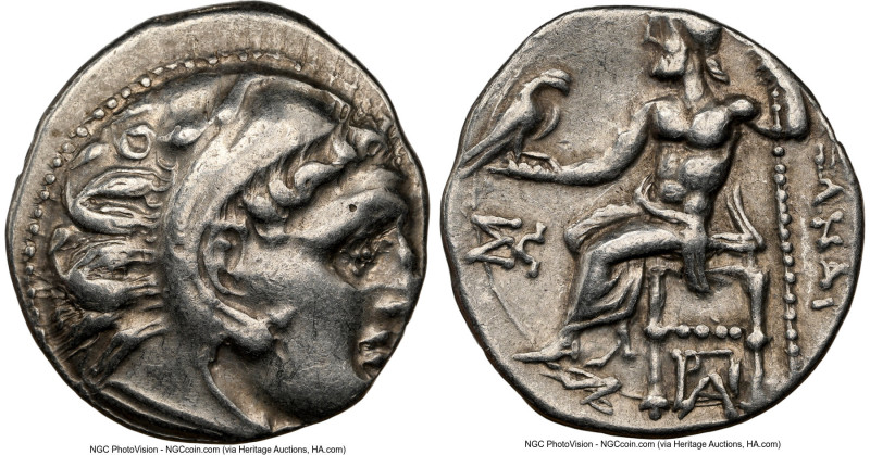 MACEDONIAN KINGDOM. Alexander III the Great (336-323 BC). AR drachm (18mm, 1h). ...