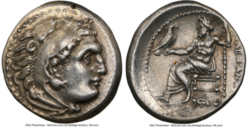 MACEDONIAN KINGDOM. Alexander III the Great (336-323 BC). AR drachm (17mm, 12h)....