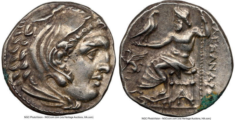 MACEDONIAN KINGDOM. Alexander III the Great (336-323 BC). AR drachm (17mm, 4.30 ...