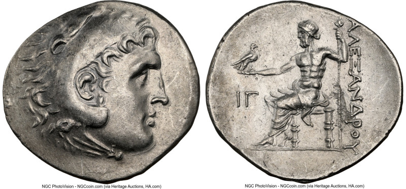 PAMPHYLIA. Perga. Ca. 221-188 BC. AR tetradrachm (31mm, 16.77 gm, 12h). NGC Choi...