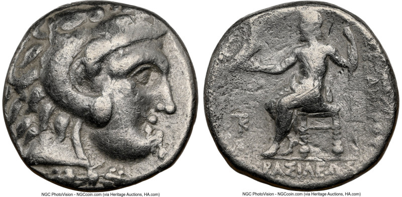 MACEDONIAN KINGDOM. Alexander III the Great (336-323 BC). AR tetradrachm (24mm, ...