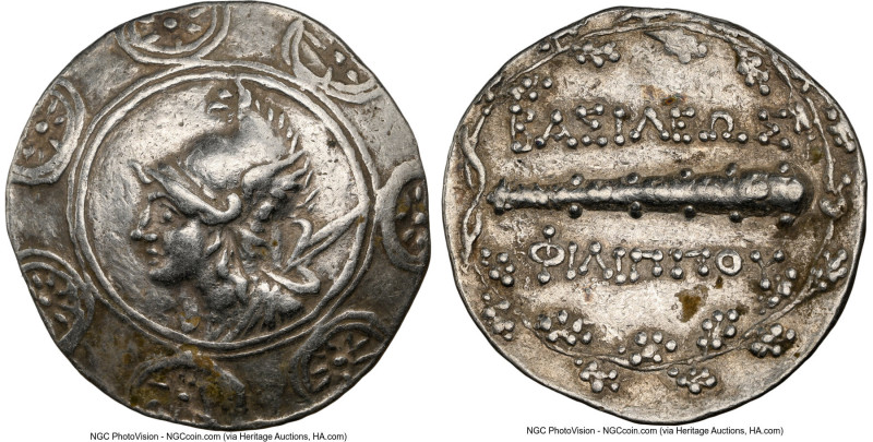 MACEDONIAN KINGDOM. Philip V (221-179 BC). AR tetradrachm (31mm, 16.86 gm, 8h). ...