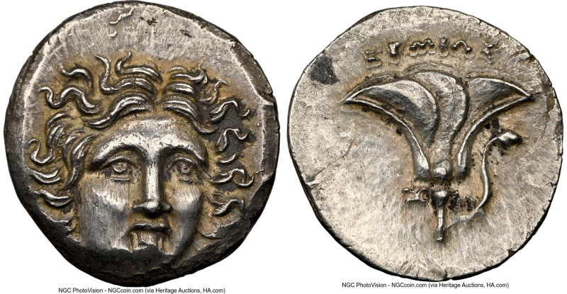 MACEDONIAN KINGDOM. Perseus (179-168 BC). AR drachm (15mm, 2.72 gm, 8h). NGC Cho...