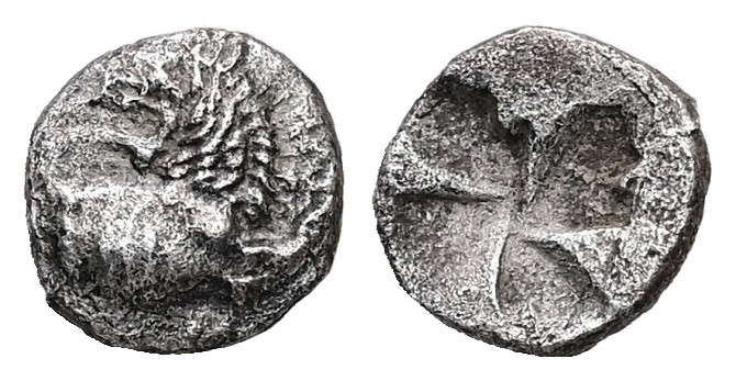 Thrace, Chersonesos. Kardia or Agora. AR Hemiobol, 0.38 g 7.43 mm. Circa 515-493...