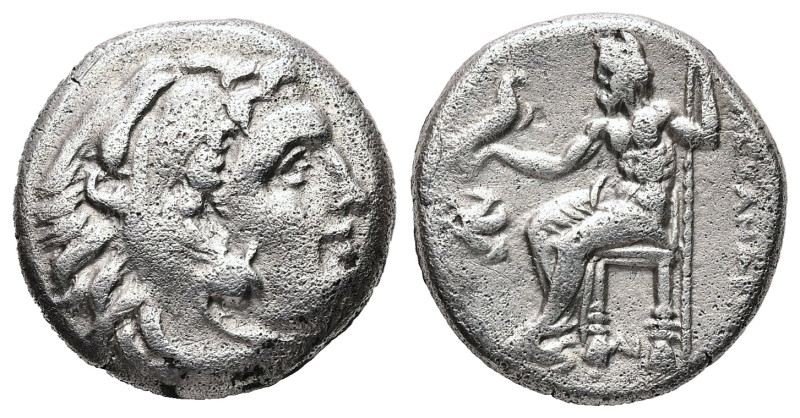 Kings of Macedon, Alexander III 'the Great', 336-323 BC. AR, Drachm. 4.00 g. - 1...