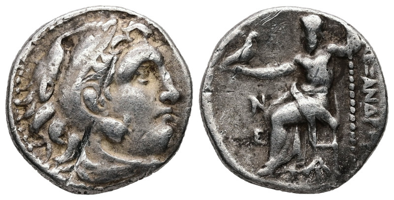 Kings of Macedon. Alexander III 'the Great'. AR Drachm, 4.32 g 18.70 mm. 336-323...