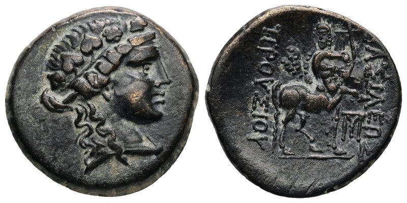 Kings of Bithynia. Prousias II Kynegos. Ae, 5.32 g 20.99 mm. 182-149 BC. Nikomed...
