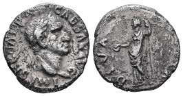 Galba, AD 68-69. AR, Denarius. 3.18 g. 18.73 mm. Rome.
Obv: IMP SER GALBA CAESAR AVG. Head of Galba, laureate, right.
Rev: DIVA [AVGVSTA]. Livia, drap...