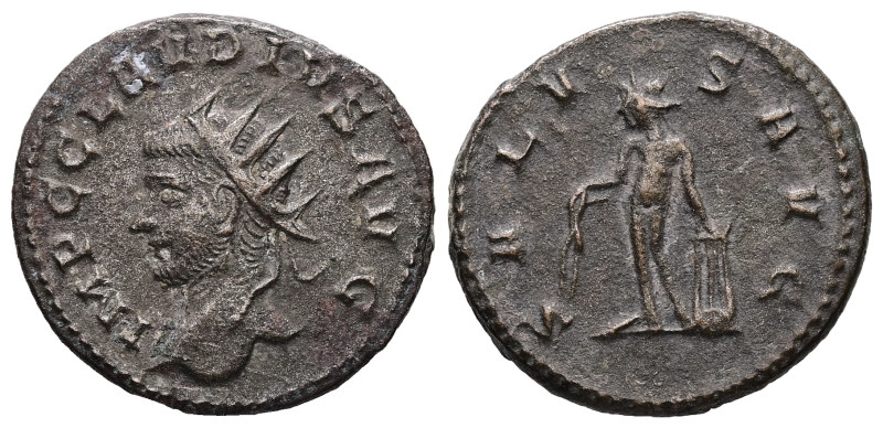Claudius II Gothicus, AD 268-270. Antoninianus. 3.49 g. 20.38 mm. Antioch.
Obv: ...