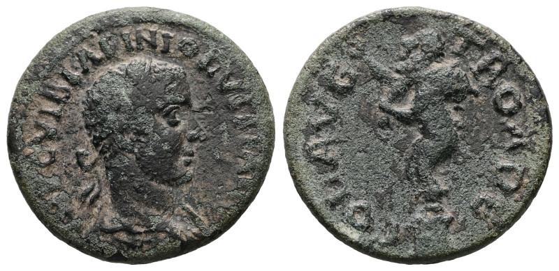 Troas, Alexandria. Volusian, AD 251. AE. 5.00 g. 22.15 mm.
Obv: IMP C VIBI AFIN...