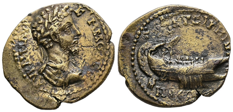 Mysia, Kyzikos. Commodus, AD 177-192. AE. 8.77 g. 27.99 mm.
Obv: ΑΥ ΚΑΙ Μ ΑΥΡ ΚΟ...