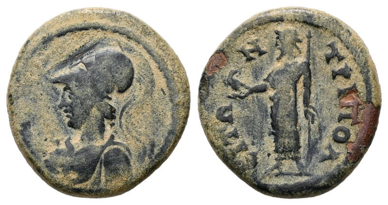 Lydia, Tripolis. Psuedo-autonomous, time of the Antonines (AD 138-192). AE. 5.79...