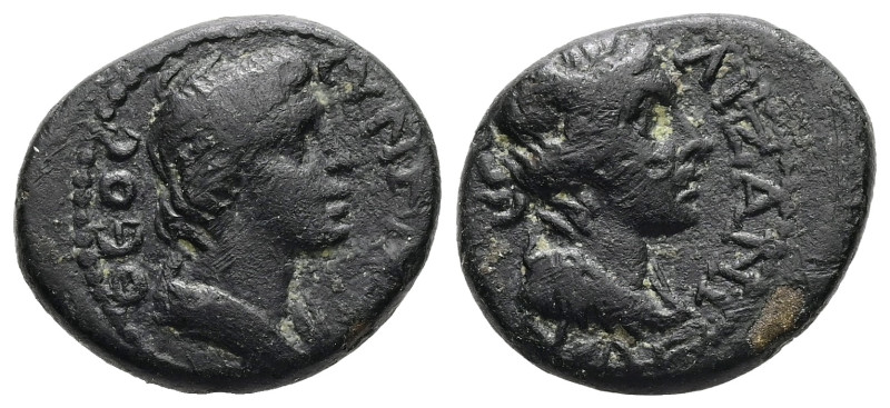 Phrygia, Aezanis. Pseudo-autonomous, AE. 3.30 g. 17.51 mm. Reign of Claudius? Ma...