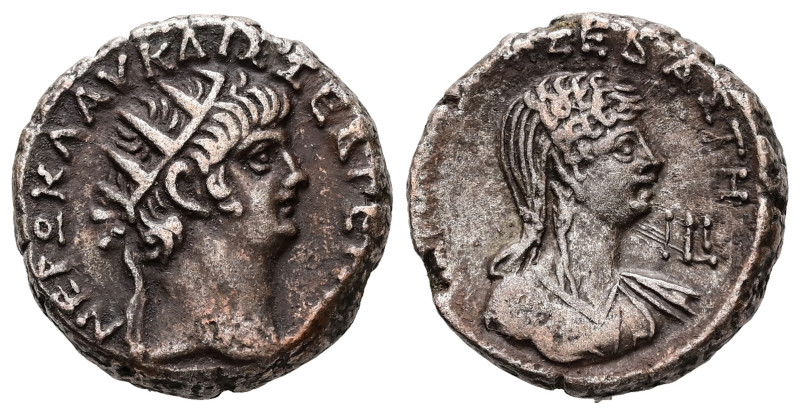 Egypt, Alexandria. Nero, AD 63/4. BL, Tetradrachm. 13.67 g. 23.89 mm.
Obv: ΝΕΡΩ ...