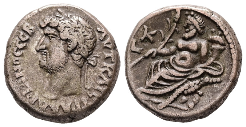 Egypt, Alexandria. Hadrian, AD 135/6. BL, Tetradrachm. 13.54 g. 23.66 mm.
Obv: Α...