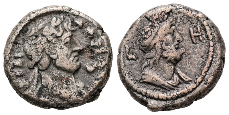 Egypt, Alexandria. Hadrian, AD 123/4. BL, Tetradrachm. 11.57 g. 23.26 mm.
Obv: L...