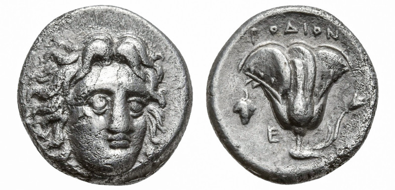 ISLANDS OF CARIA, RHODOS. RHODES. (CIRCA 305-275 BC). AR DIDRACHM

 Ca. 305 - ...