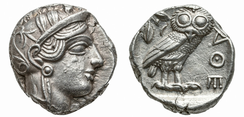 ATTICA. ATHENS. (CIRCA 454-404 BC). AR TETRADRACHM

 Ca. 454 - 404 BC Obv: Hea...