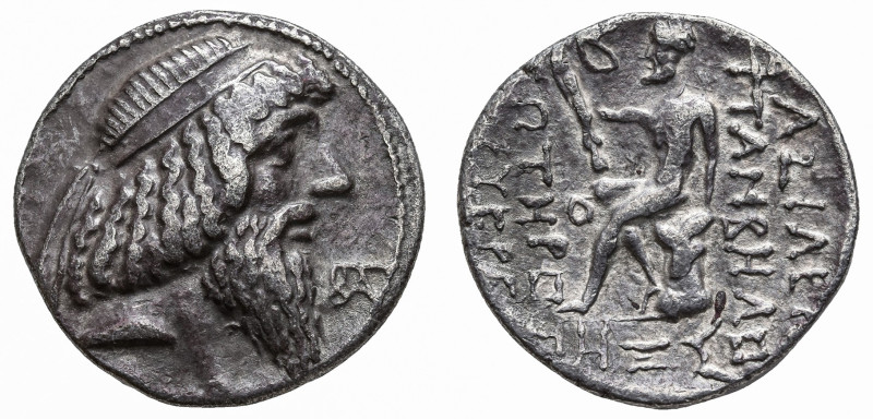 KINGS OF CHARACENE. ATTAMBELOS I (47/46-25/24 BC). CHARAX-SPASINU. TETRADRACHM
...