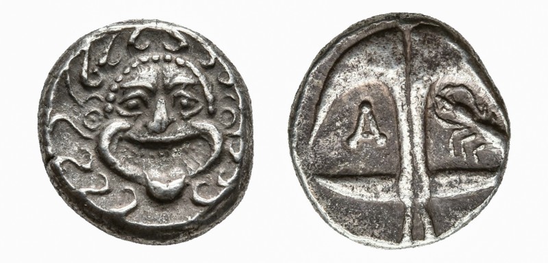 THRACE. APOLLONIA PONTIKA. (LATE 5TH-4TH CENTURIES BC). AR DRACHM

Ca. Late 5t...