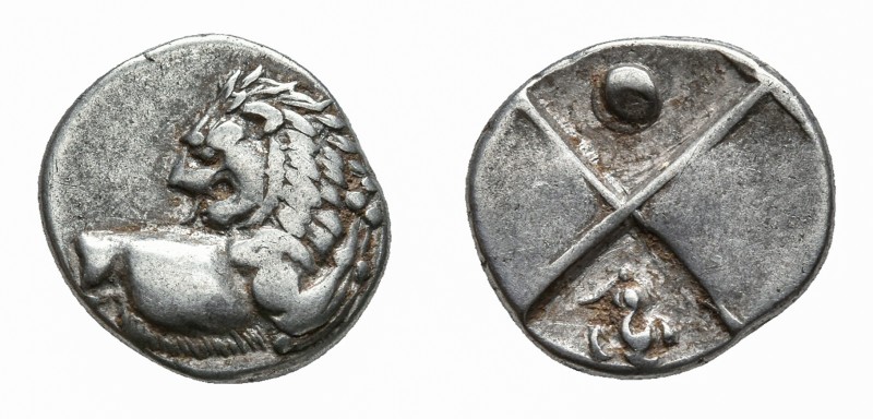 THRACE. CHERSONESOS. (CIRCA 357-320 BC). AR HEMIDRACHM

Ca. 357 - 320 BC Obv: ...