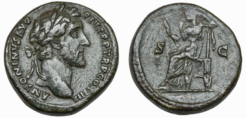 ANTONINUS PIUS (AD 138-161). ROME. AE SESTERTIUS

 Ca. AD 138 - 161 Obv: ANTON...