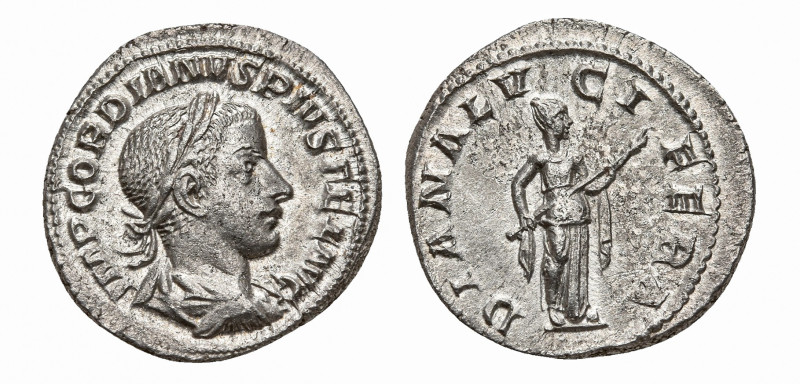 GORDIAN III (AD 238-244). ROME. AR DENARIUS

 Ca. AD 238 - 244 Obv: IMP GORDIA...