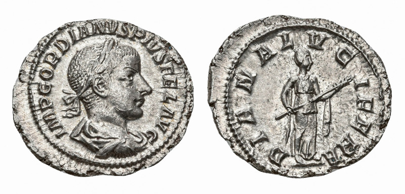 GORDIAN III (AD 238-244). ROME. AR DENARIUS

 Ca. AD 238 - 244 Obv: IMP GORDIA...