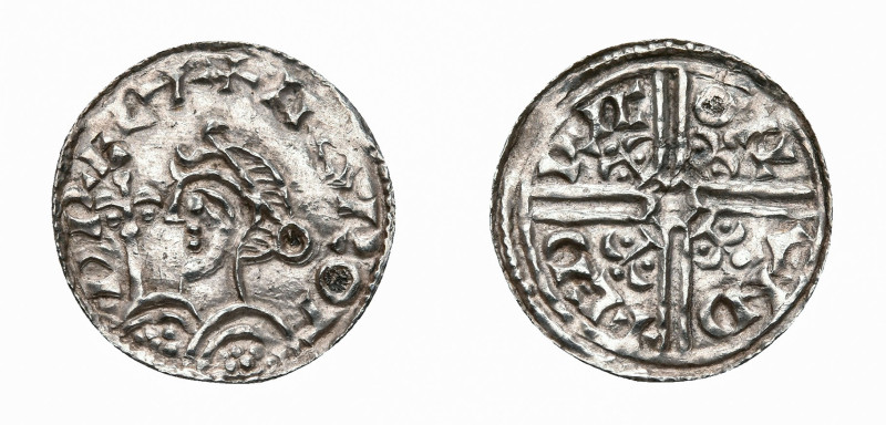 ANGLO-SAXON. HAROLD I HAREFOOT (1035-1040). STEYNING MINT. AR PENNY

Ca. AD 10...