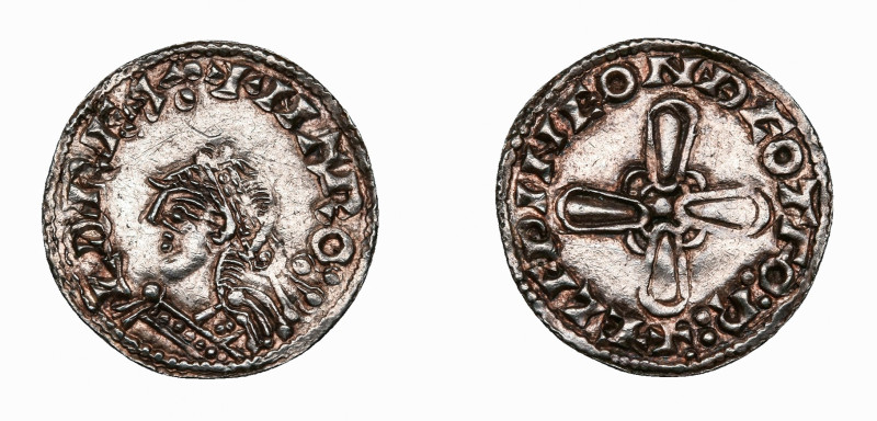 ANGLO-SAXON. HAROLD I HAREFOOT (1035-1040). AR PENNY

Ca. AD 1035 - 1040 Obv: ...